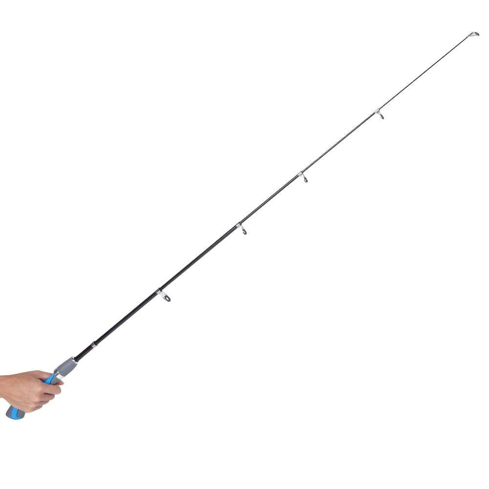 Alomejor ergonomic grip fishing rod provides comfortable handling during long trips.