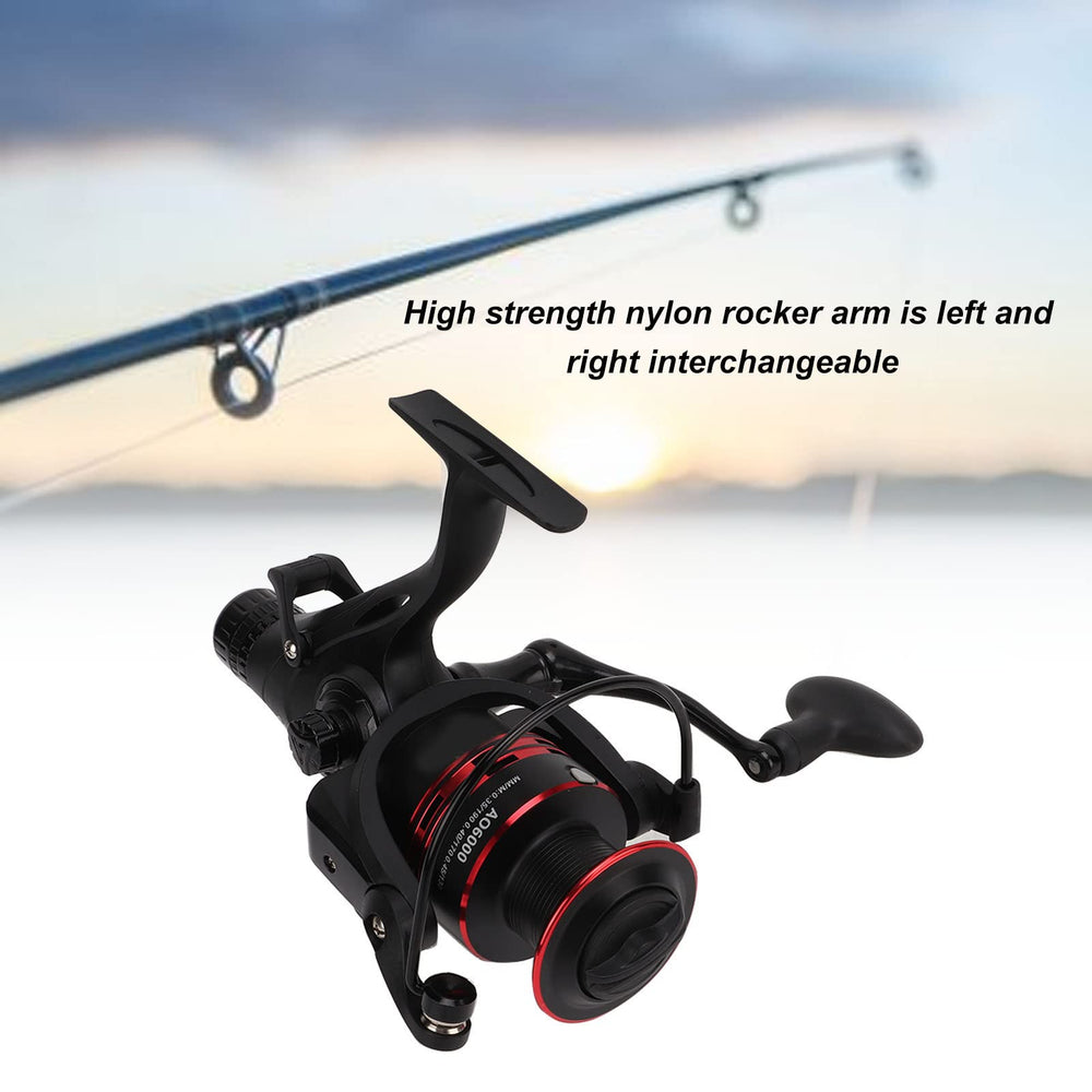 Alomejor fishing reel eva-handle offers non-slip grip in wet conditions.