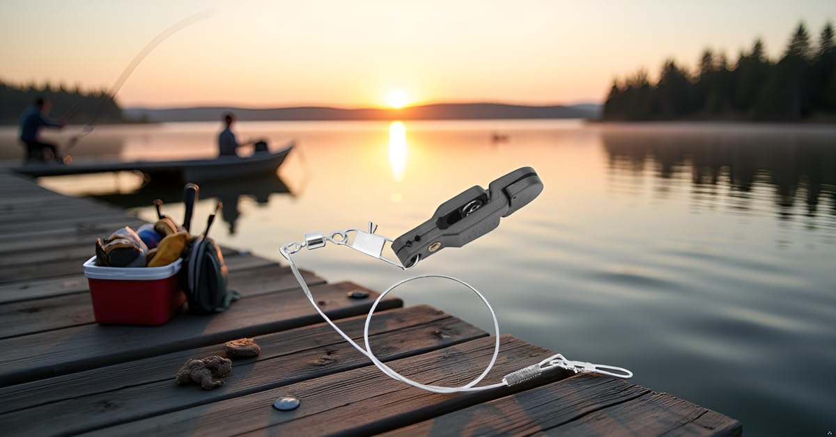 Alomejor Fishing Release Clip compact design to prevent snagging