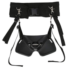 Alomejor fishing rod fighting belt closeup shows durable corrosion-resistant construction for sea use.
