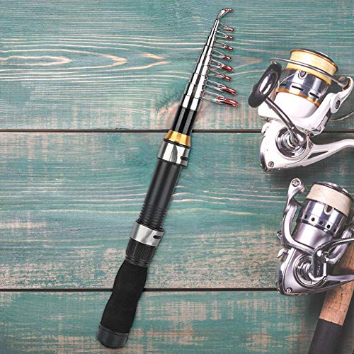 Alomejor fishing rod non-slip handle provides secure grip during extended fishing sessions.