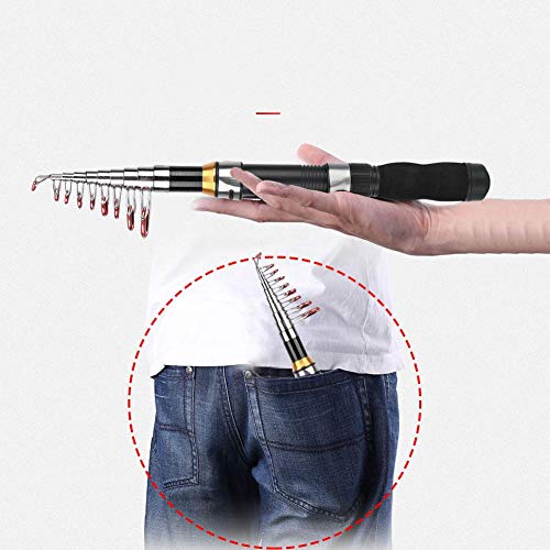 Alomejor fishing rod solid wheel seat simplifies assembly and sturdy performance.
