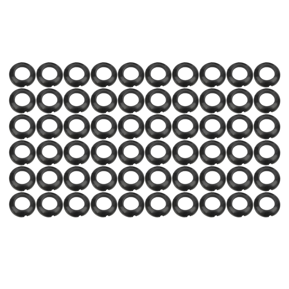 Alomejor winding check rings for fishing rods, 60-piece 13mm set for secure line dressing.