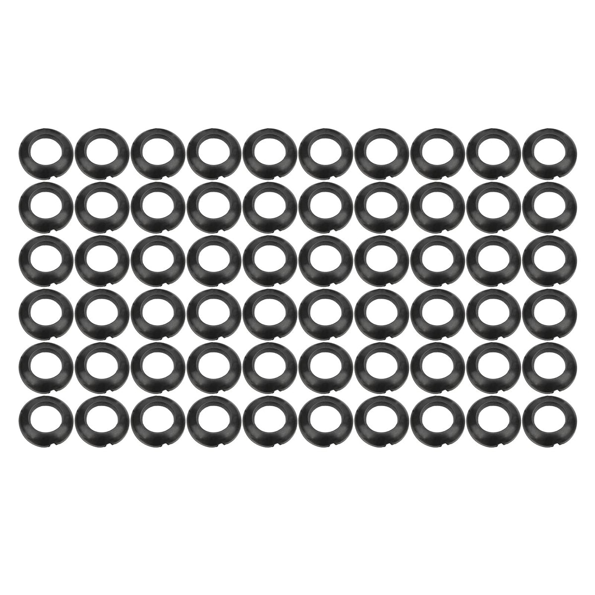 Alomejor winding check rings for fishing rods, 60-piece 13mm set for secure line dressing.