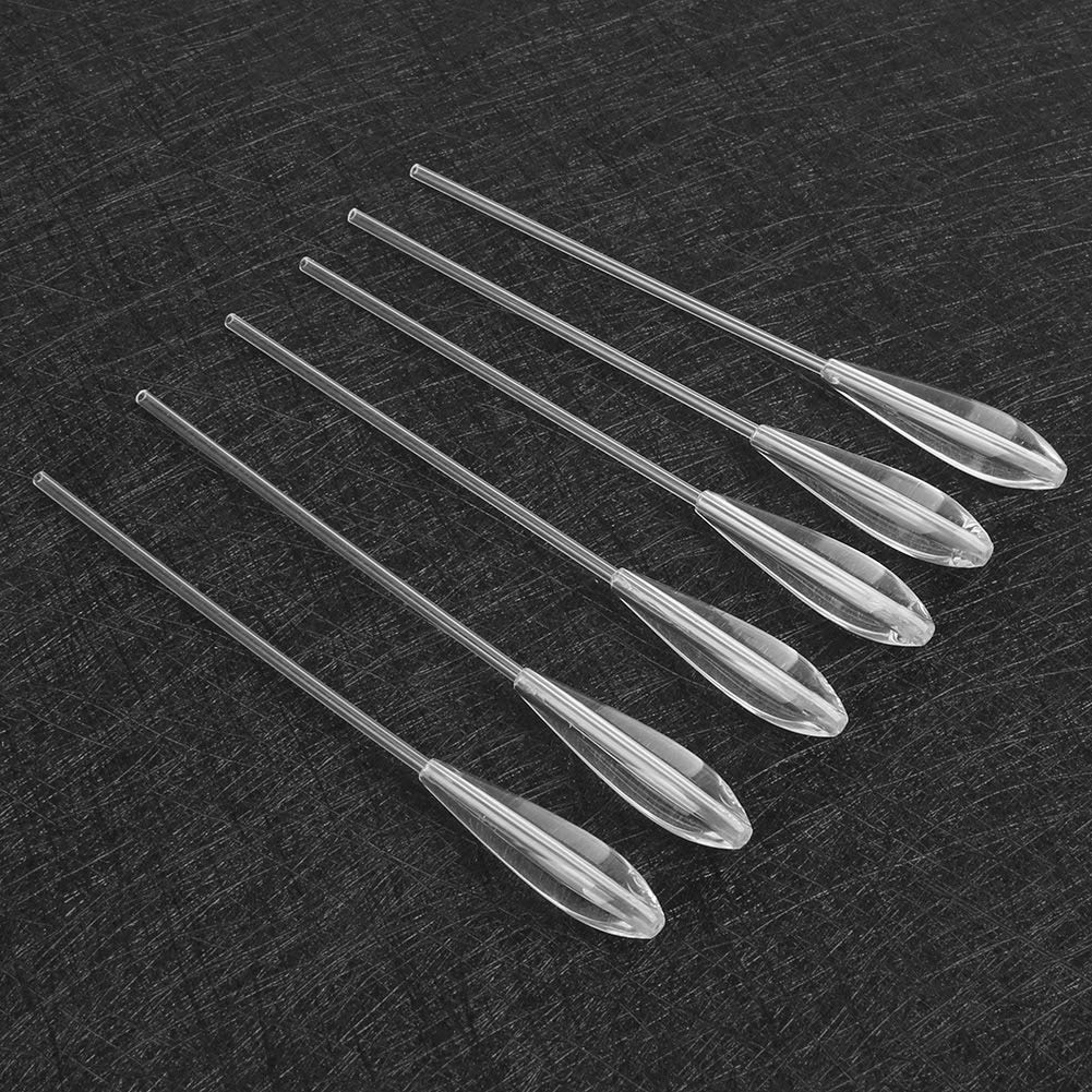 Alomejor transparent sinkers in packaging showing a 6-piece set.