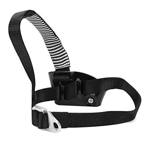 Alomejor foot ascender on left foot, enabling efficient rope ascents during climbing.