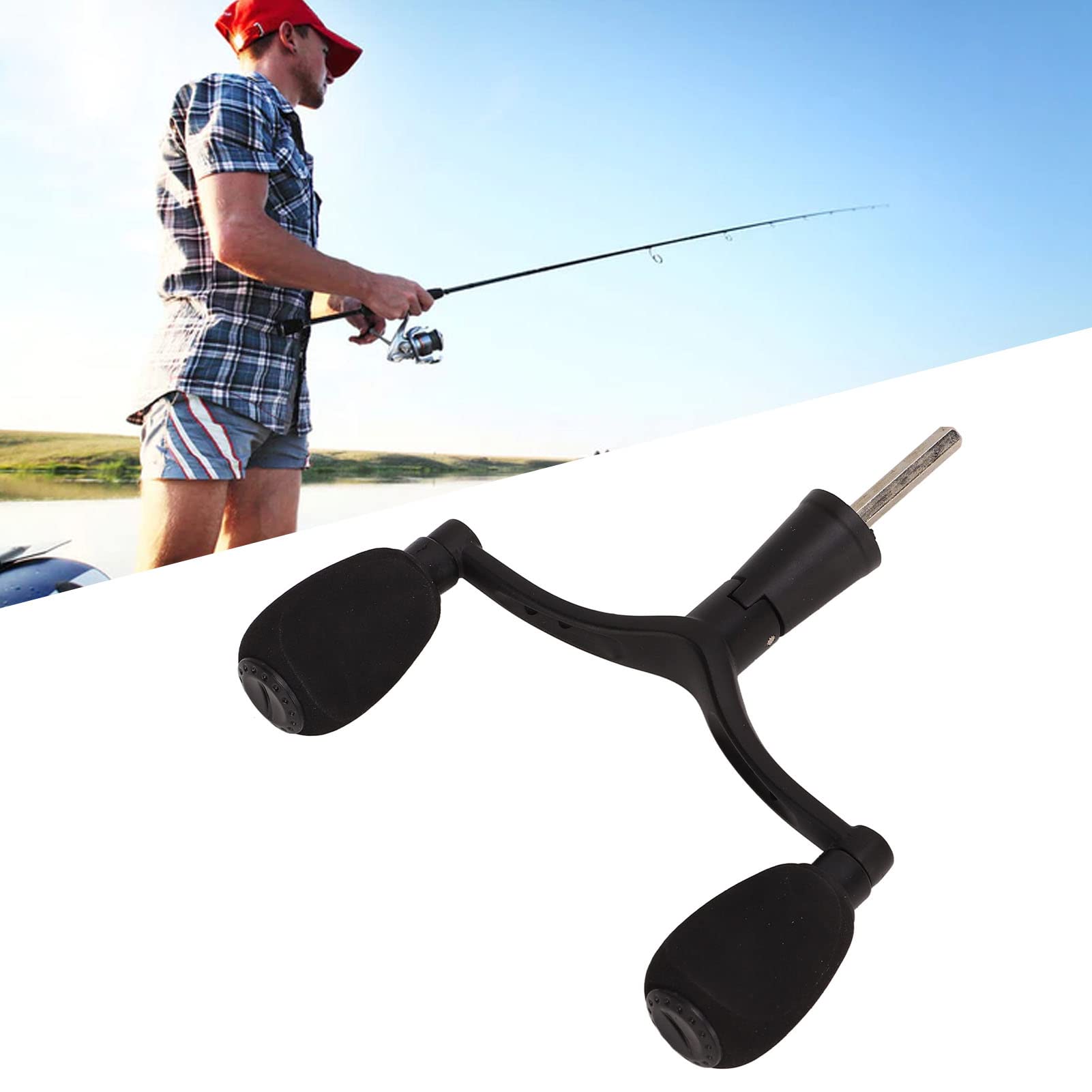 Alomejor hex rocker arm on spinning reel supports smooth operation