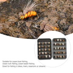 Alomejor high carbon steel hooks deliver secure catches.