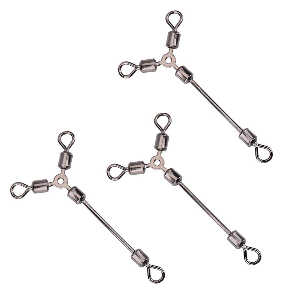 Alomejor ice trolling surf-ready swivels suited for diverse fishing styles.