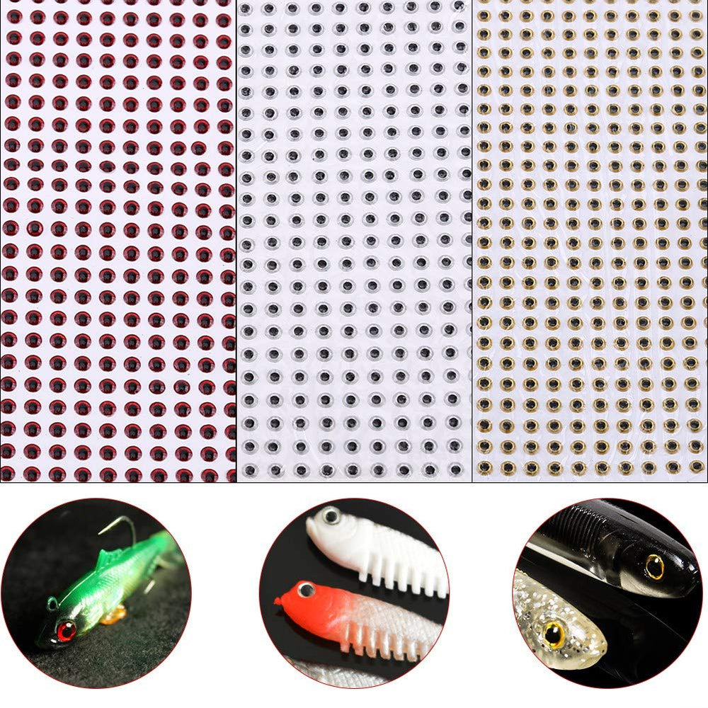 Alomejor lifelike fish-eye bait set in red enhances realism for fish.