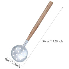 Alomejor metal bowl ice scoop offers durable performance on icy days.