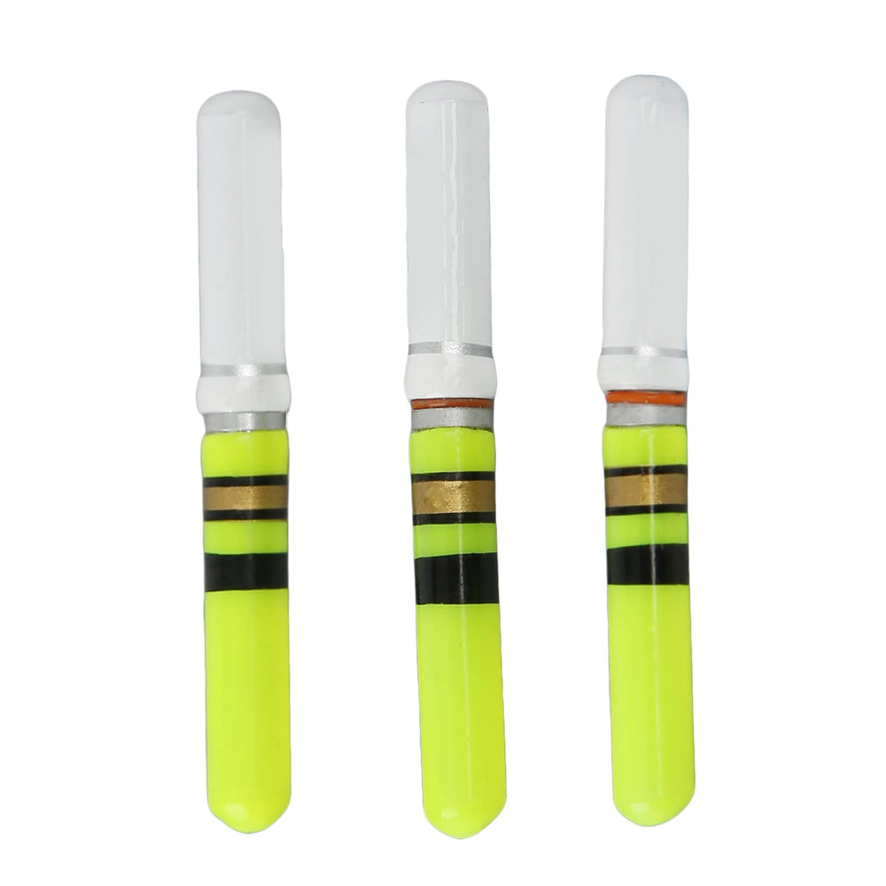 Alomejor green glowing tail LED light stick for night fishing – front view