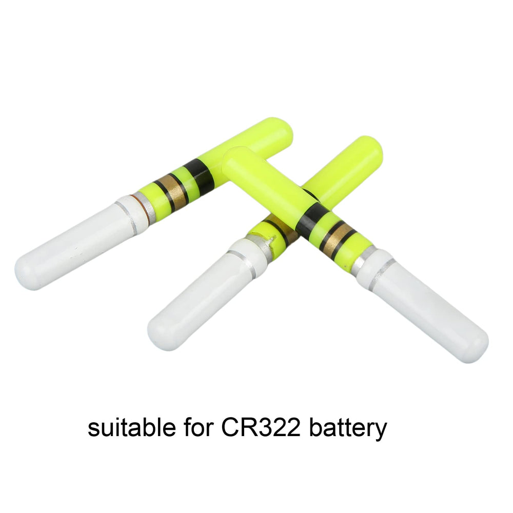 Waterproof green night fishing LED floats and lights for freshwater and saltwater