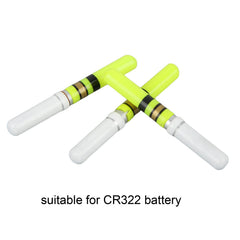 Waterproof green night fishing LED floats and lights for freshwater and saltwater