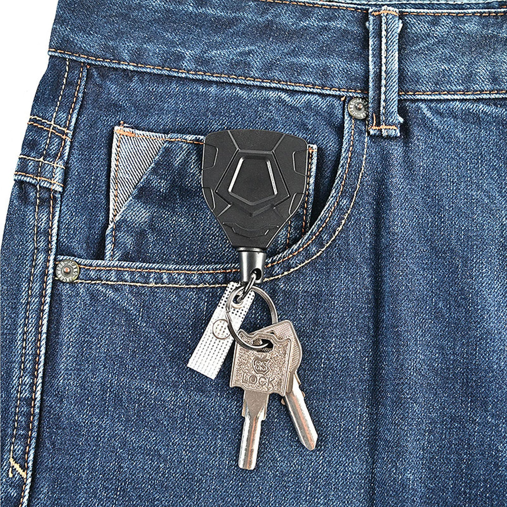 Alomejor portable key holder clip easy pocket carry