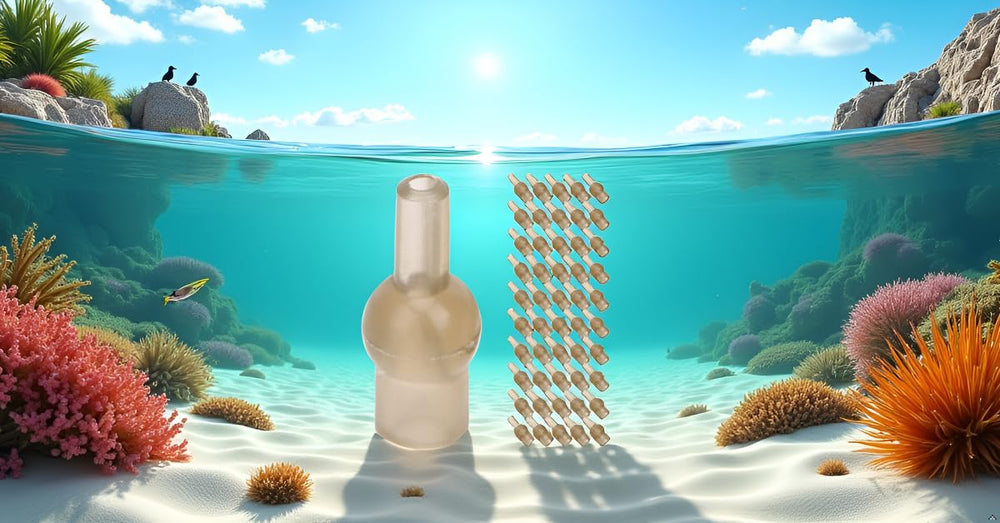 Alomejor high-quality rubber beads; durable knot protection over long fishing sessions.
