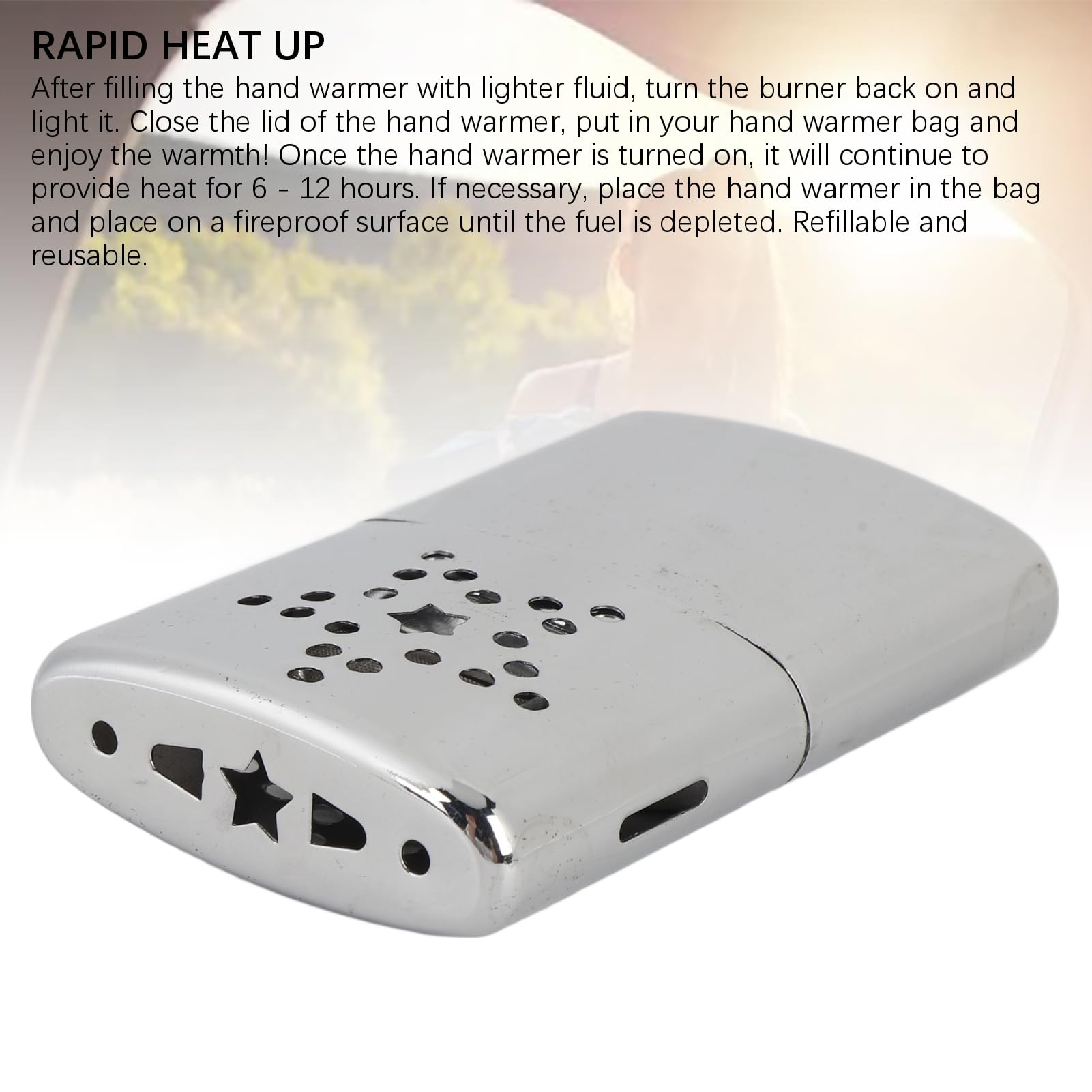 Alomejor reusable warmth for multiple outdoor adventures.
