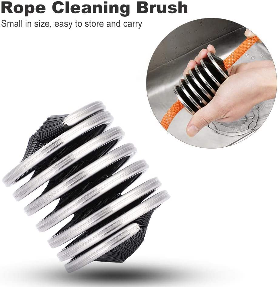 Alomejor rope brush easy to use for quick rope cleaning on the trail