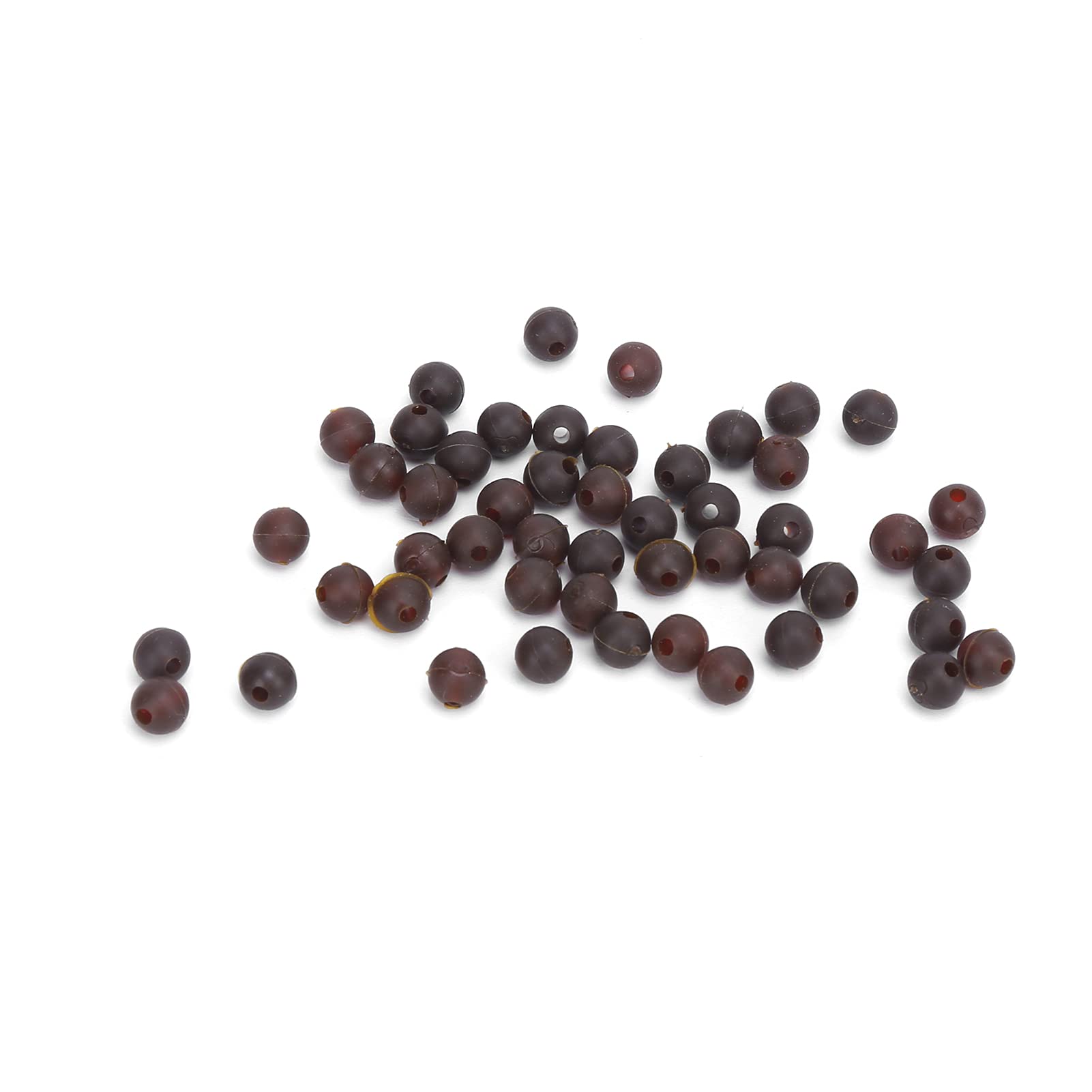 Alomejor rubber shock beads on hook provide soft cushion and better presentation