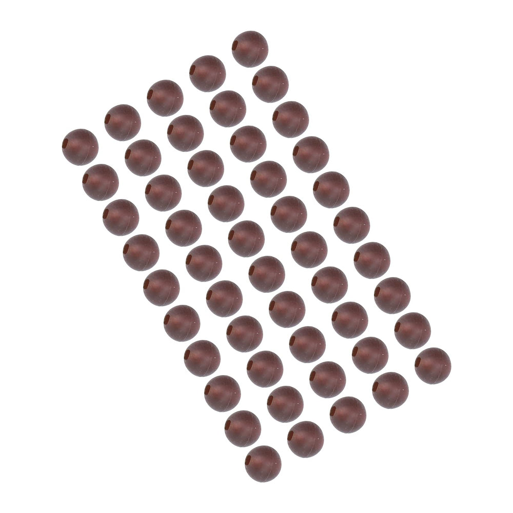 Alomejor rubber shock beads brown packaging for easy storage