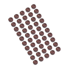 Alomejor rubber shock beads brown packaging for easy storage