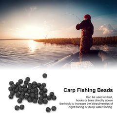 Alomejor rubber shock beads demonstrate drag reduction for smoother bait action