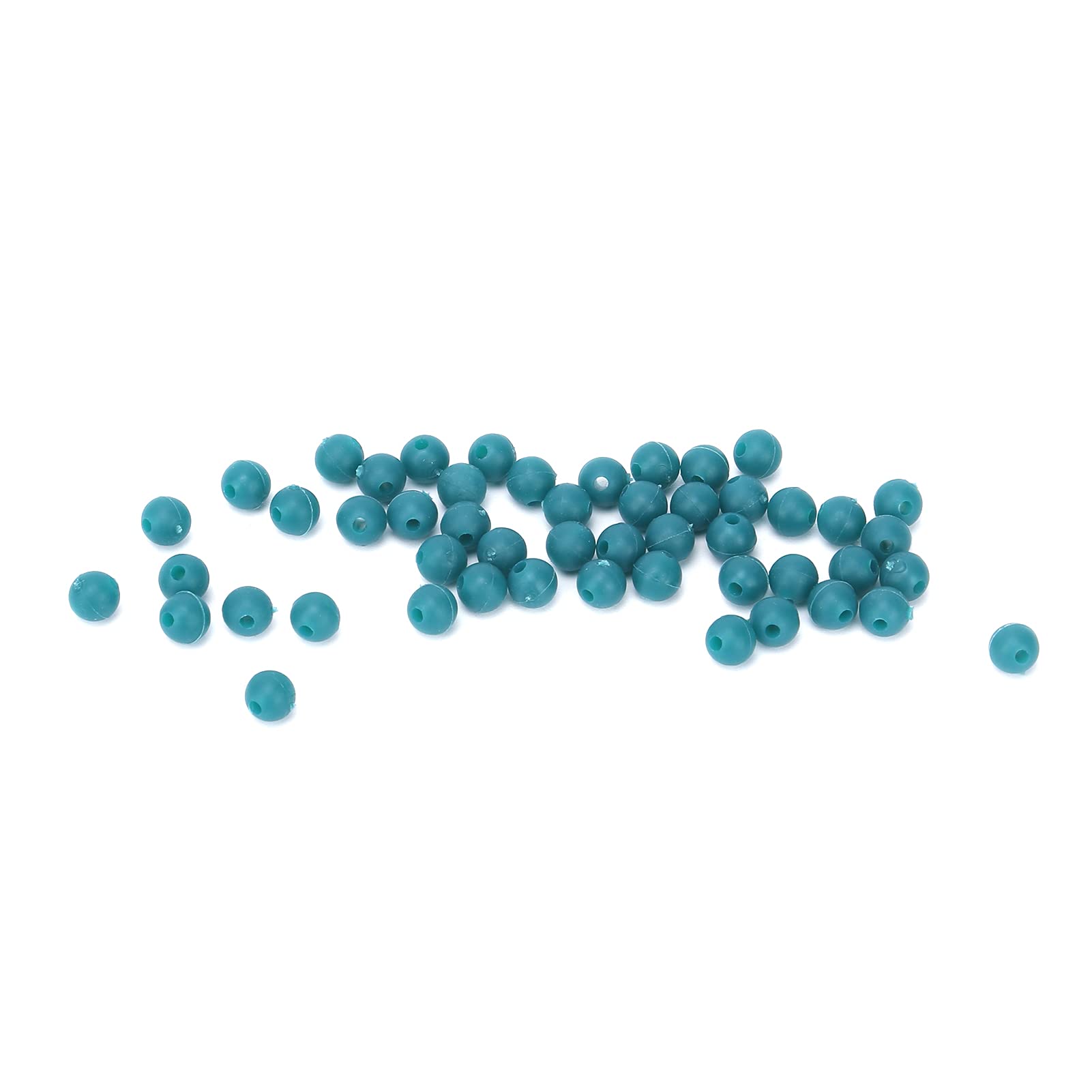 Soft gel cushion beads adding protection on fishing rig components