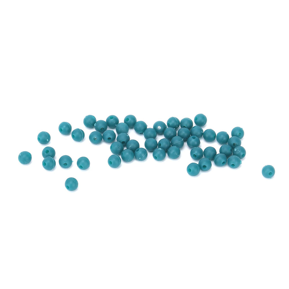 Soft gel cushion beads adding protection on fishing rig components