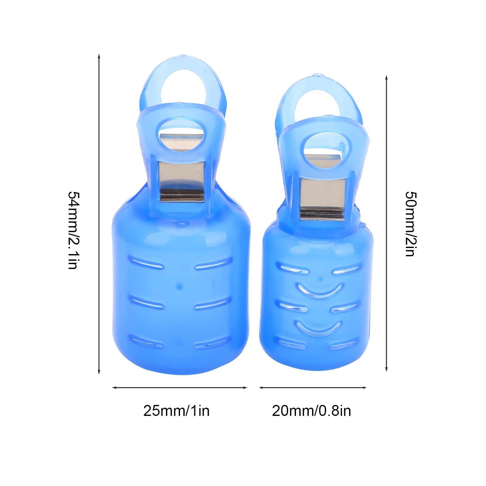 Alomejor rust-damage protection helps extend hook life in rough seas.