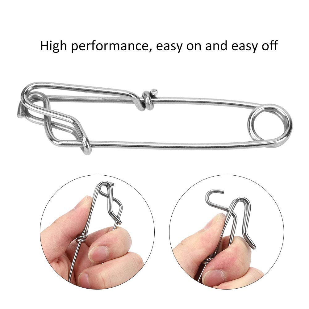 Alomejor saltwater swivel line connector keeps tackle organized and quick to deploy