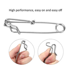 Alomejor saltwater swivel line connector keeps tackle organized and quick to deploy