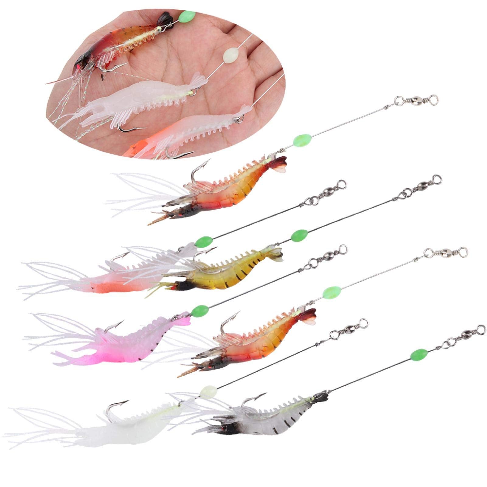 Alomejor seven-piece soft silicone lure set provides quick options during long sessions.