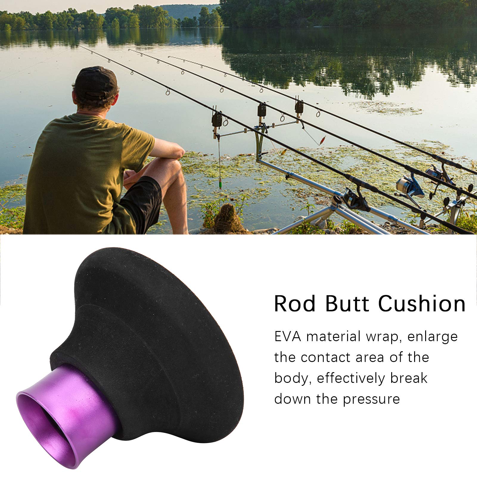 Alomejor shock-absorption feature reduces fatigue when handling larger catches.