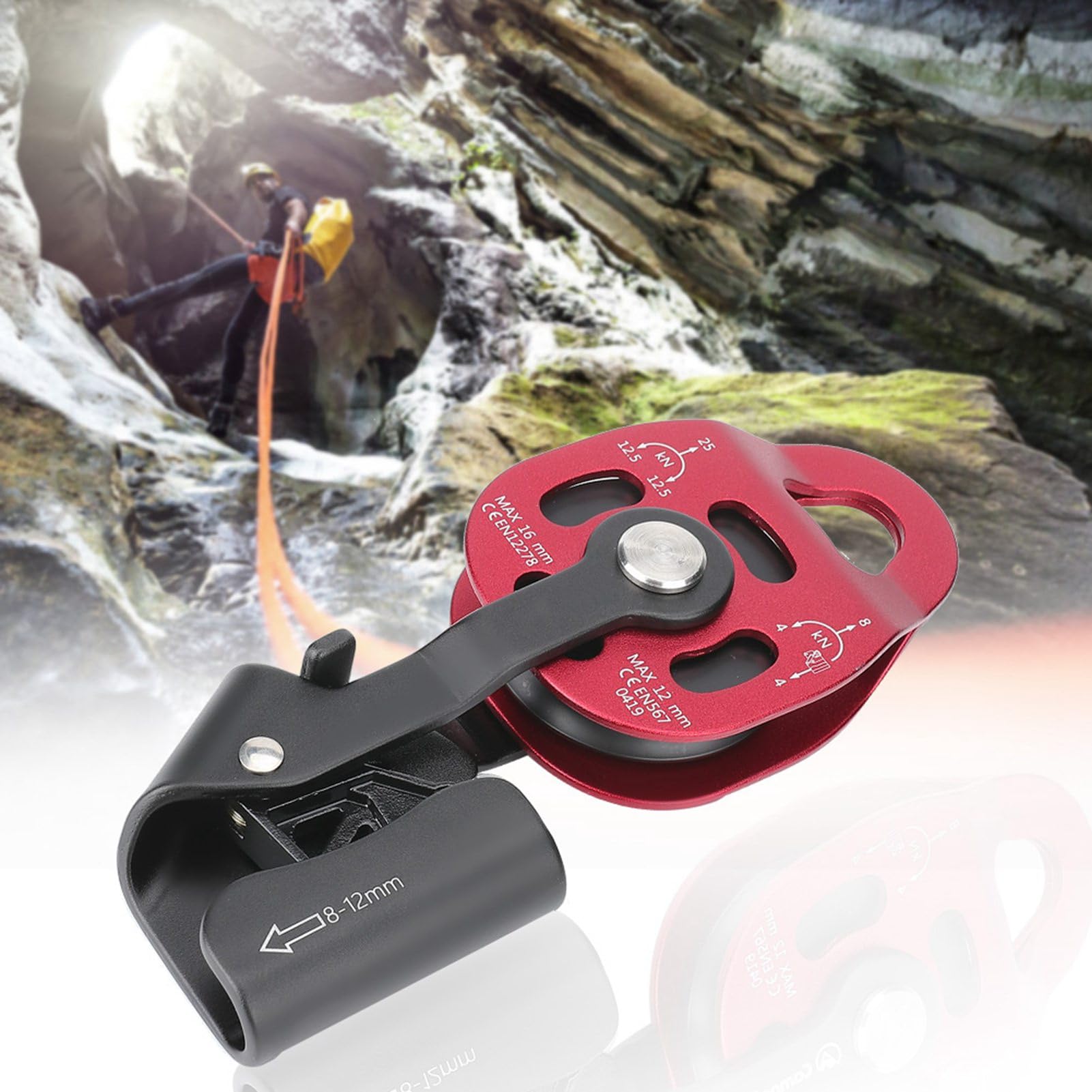 Alomejor single swivel pulley for smooth rope rotation