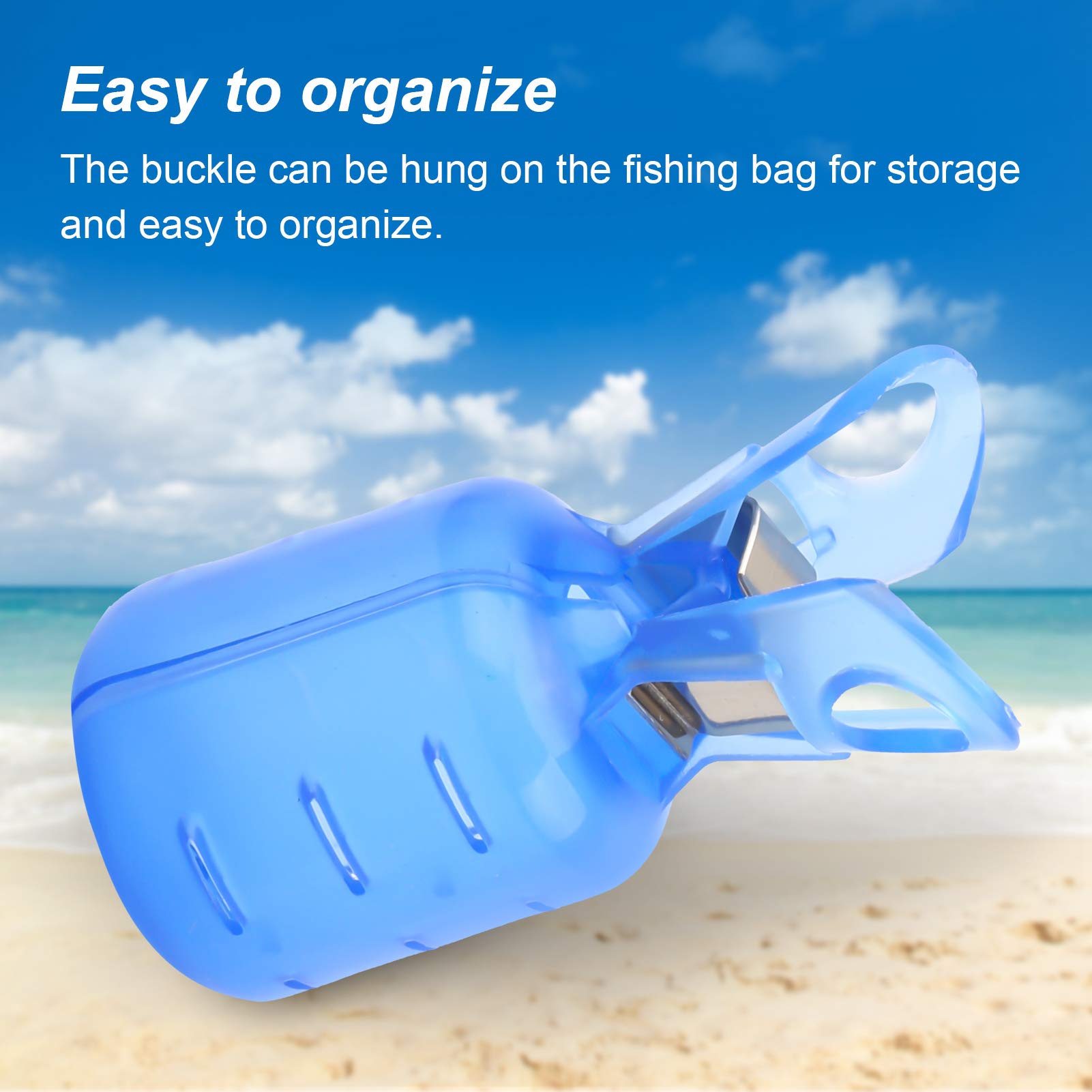 Alomejor squid jigging protection keeps tackle organized and safe.
