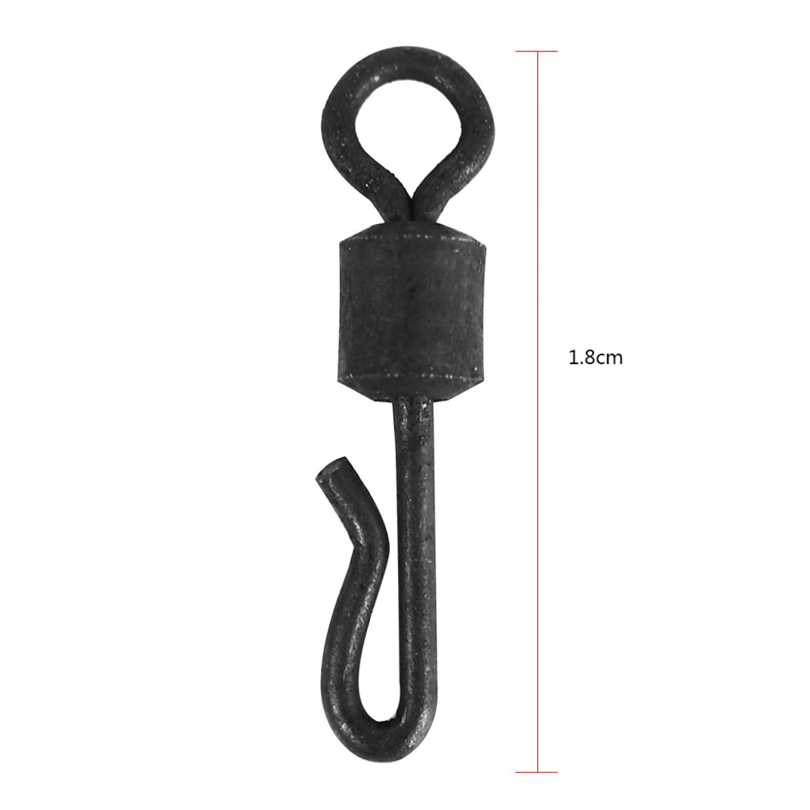 Alomejor Q-shaped swivel matte black finish resists corrosion for long sessions.