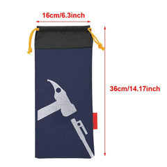 Alomejor Tent Hammer Bag uses durable Oxford fabric for rugged trips.