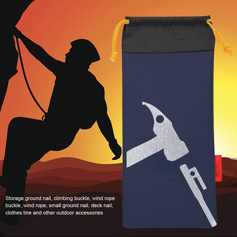 Alomejor Tent Hammer Bag includes a wind rope slot for fast setup.