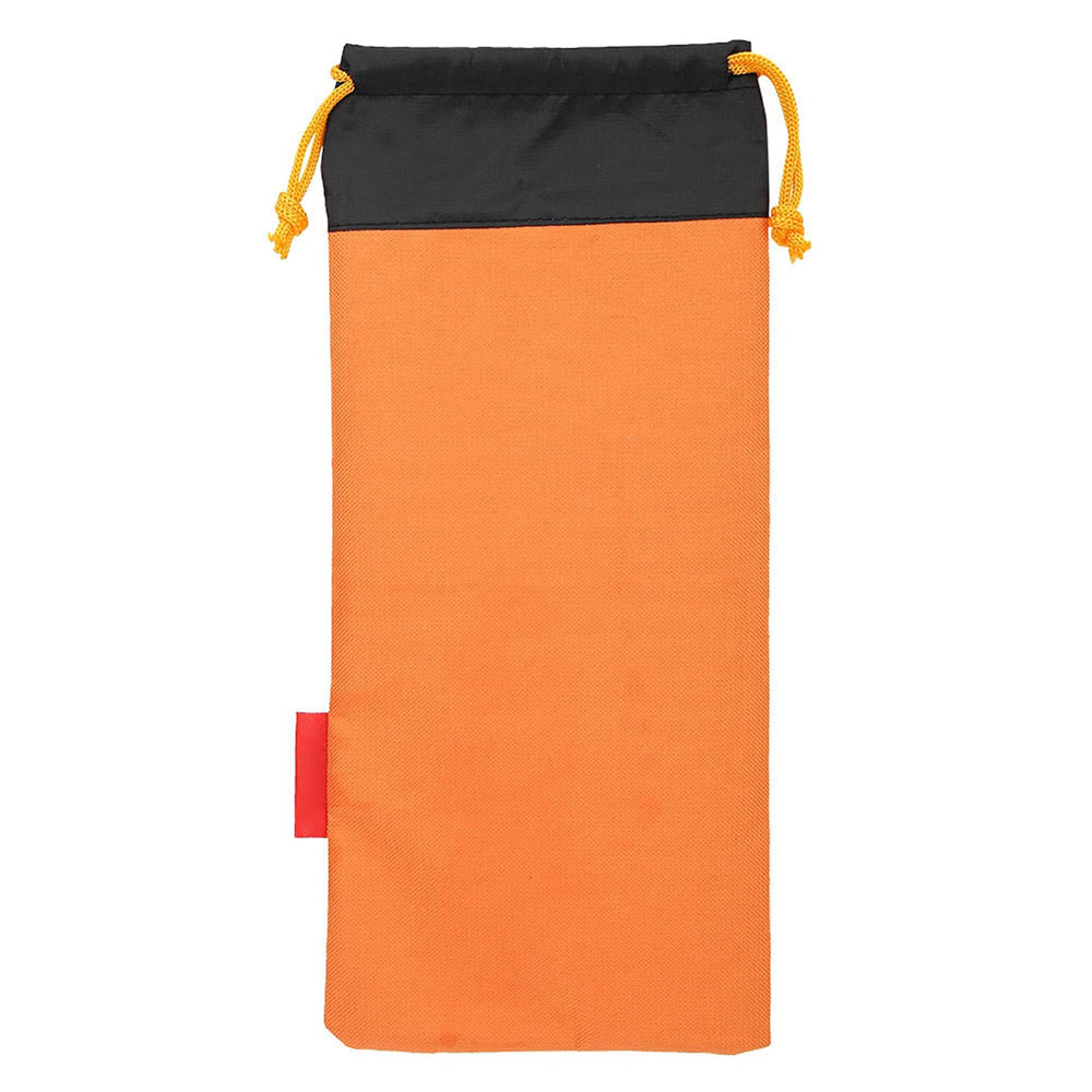 Alomejor tent peg bag orange doubles as compact storage for camping essentials.