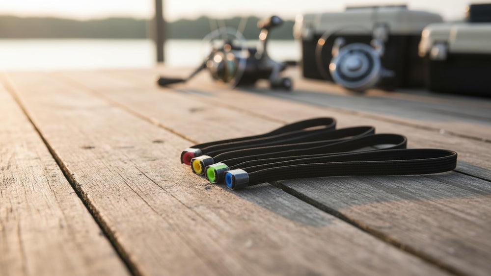 Alomejor spin fishing setup with tippet ring for smooth rotation