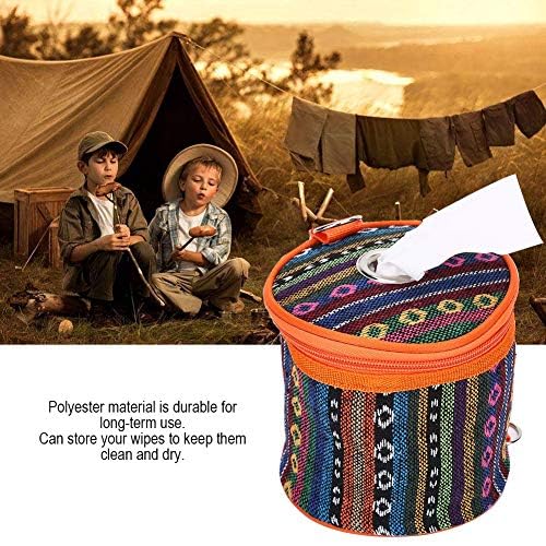 Alomejor portable toilet paper holder ready for RVs and camping.
