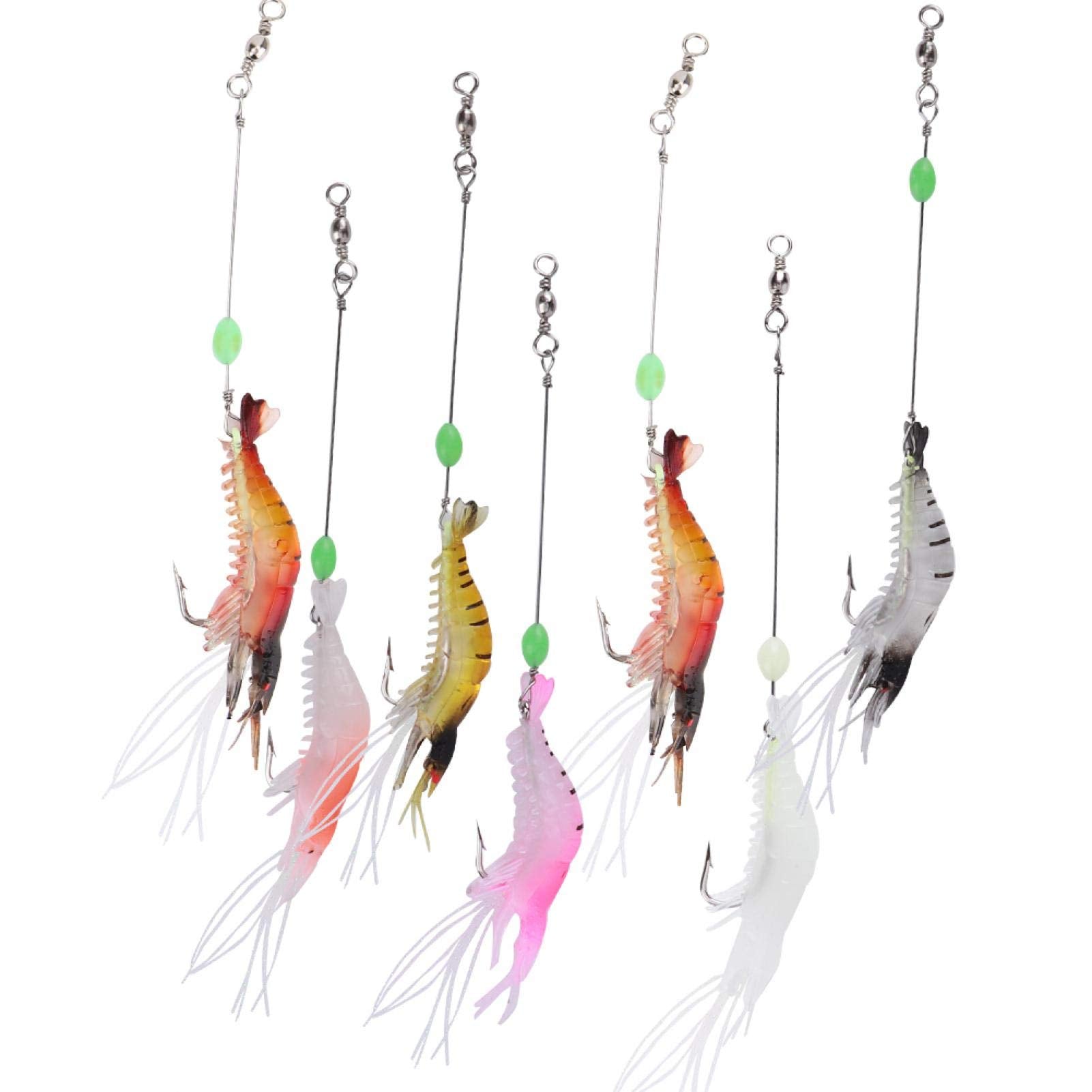 Alomejor vivid shrimp bait supports successful nights on the water.
