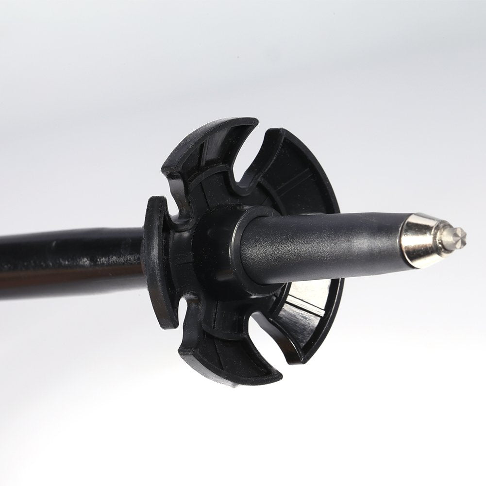 Alomejor walking-stick rubber basket for mud and snow improves stability.