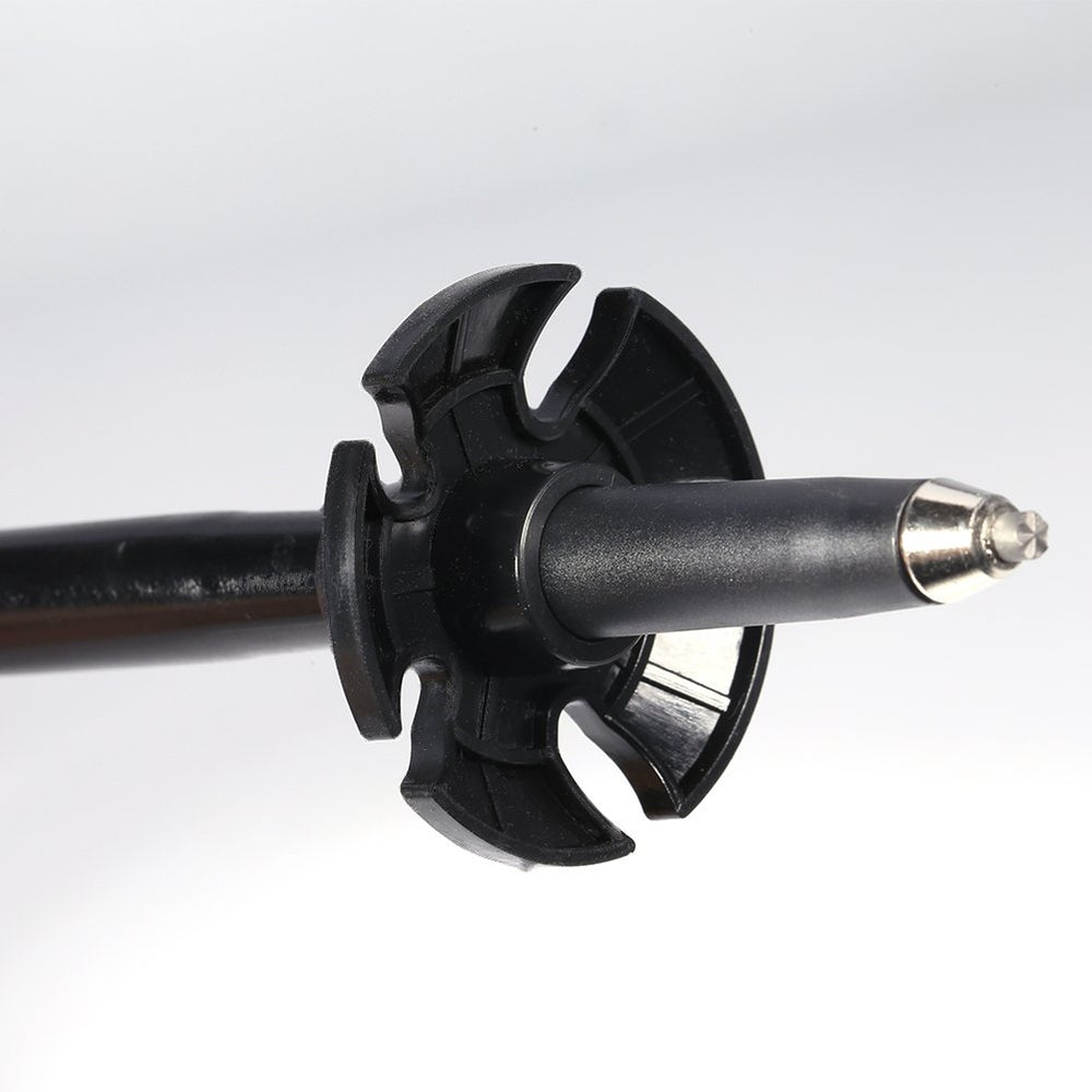 Alomejor walking-stick rubber basket for mud and snow improves stability.