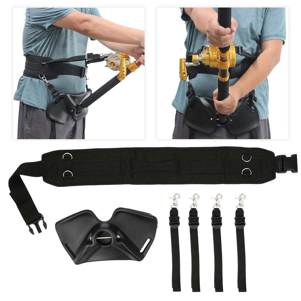 Alomejor adjustable fishing rod belt, side view