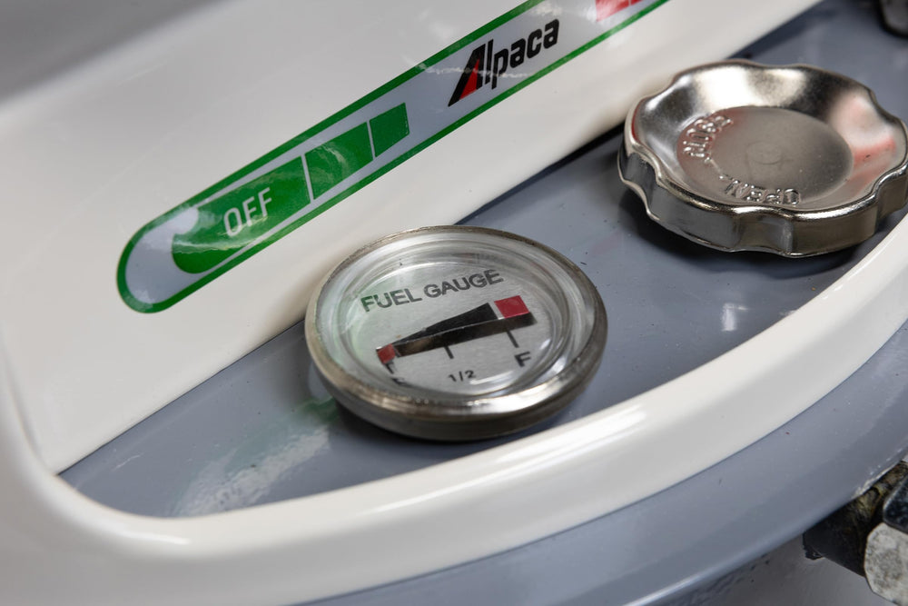 Adjustable heat control on the Alpaca kerosene stove