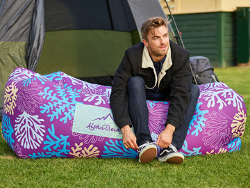 AlphaBeing side pockets hold snacks and gear for festival comfort.