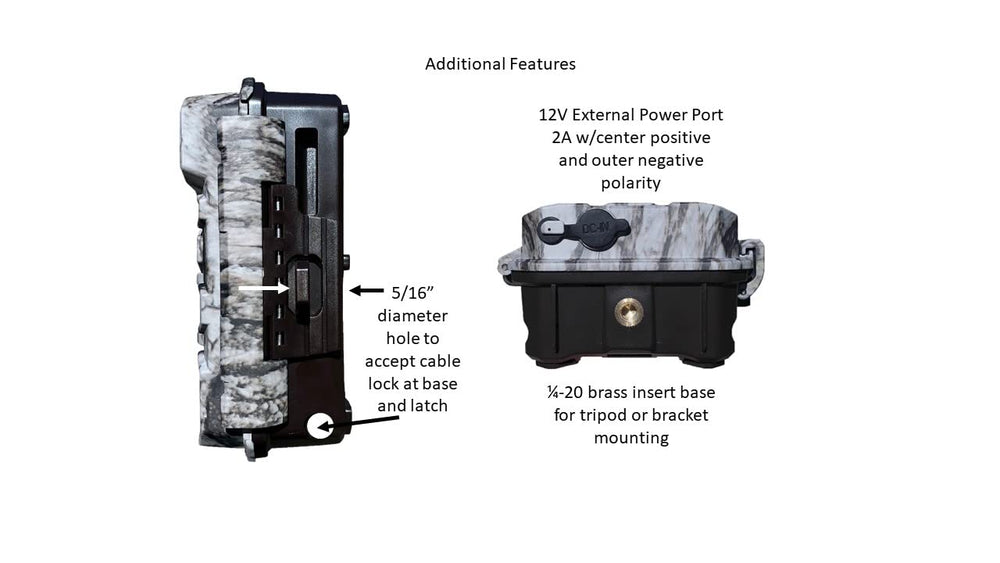 ALPHA CAM IP67 waterproof housing protects against elements for reliable outdoor surveillance.