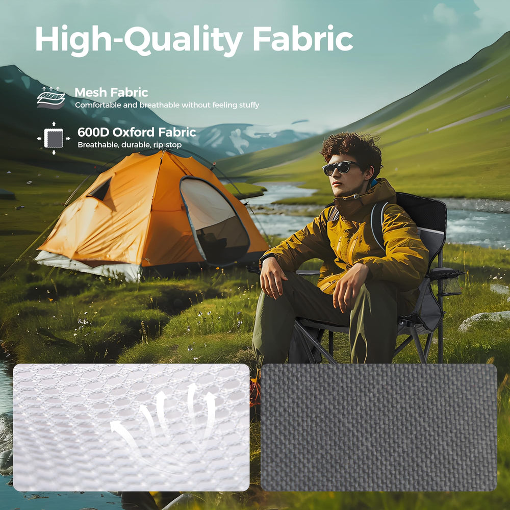 ALPHA CAMP compact travel bag for easy camping setup