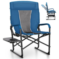 Alpha Camp adjustable high-back director chair for extended outdoor comfort.